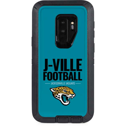 NFL Jacksonville Jaguars Team Motto Otterbox Defender Galaxy Skin